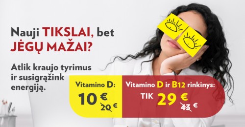 Nauji tikslai, bet jėgų mažai?